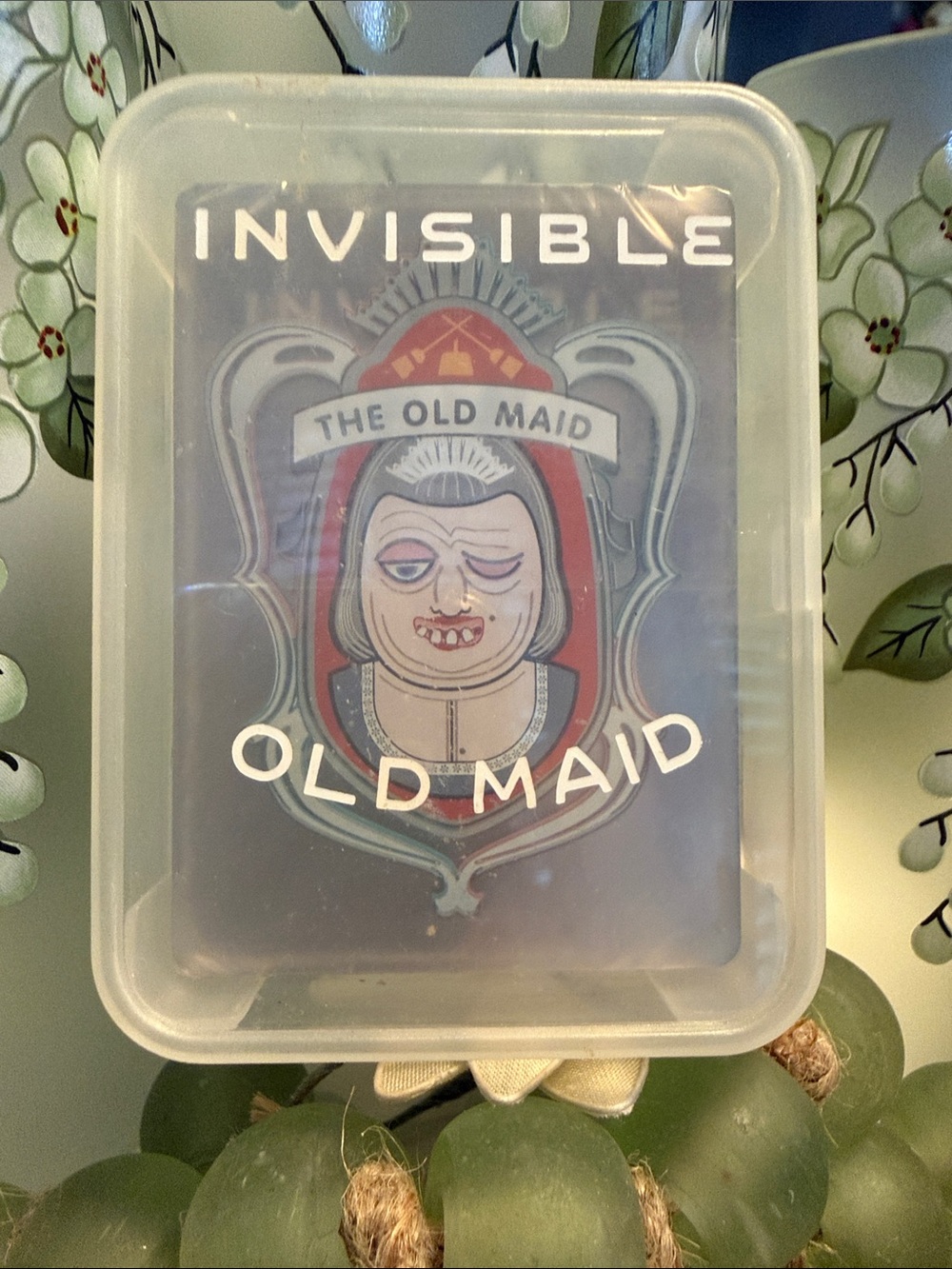 Kikkerland Invisible Old Maid Card Game - Sealed Adam & Gaby Lewin